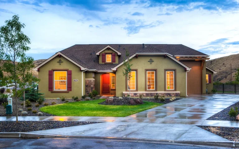 Upscale home exterior like those in Stone Canyon, Owasso, OK